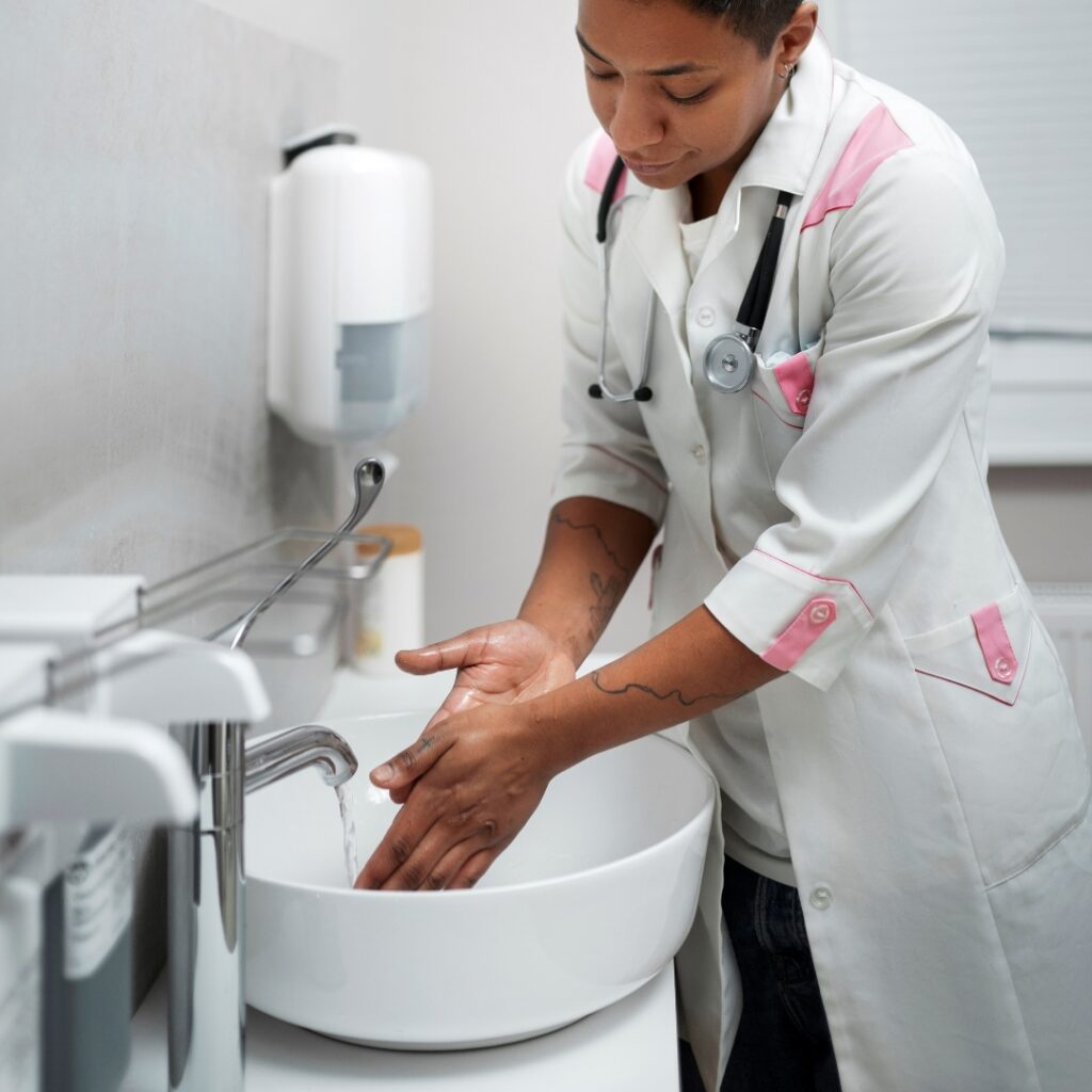 Hospital Applications with Solid Surfaces